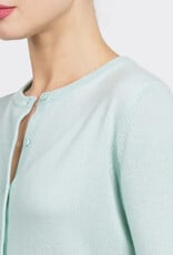 White + Warren Cashmere Crew Cardi