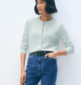 White + Warren Cashmere Crew Cardi