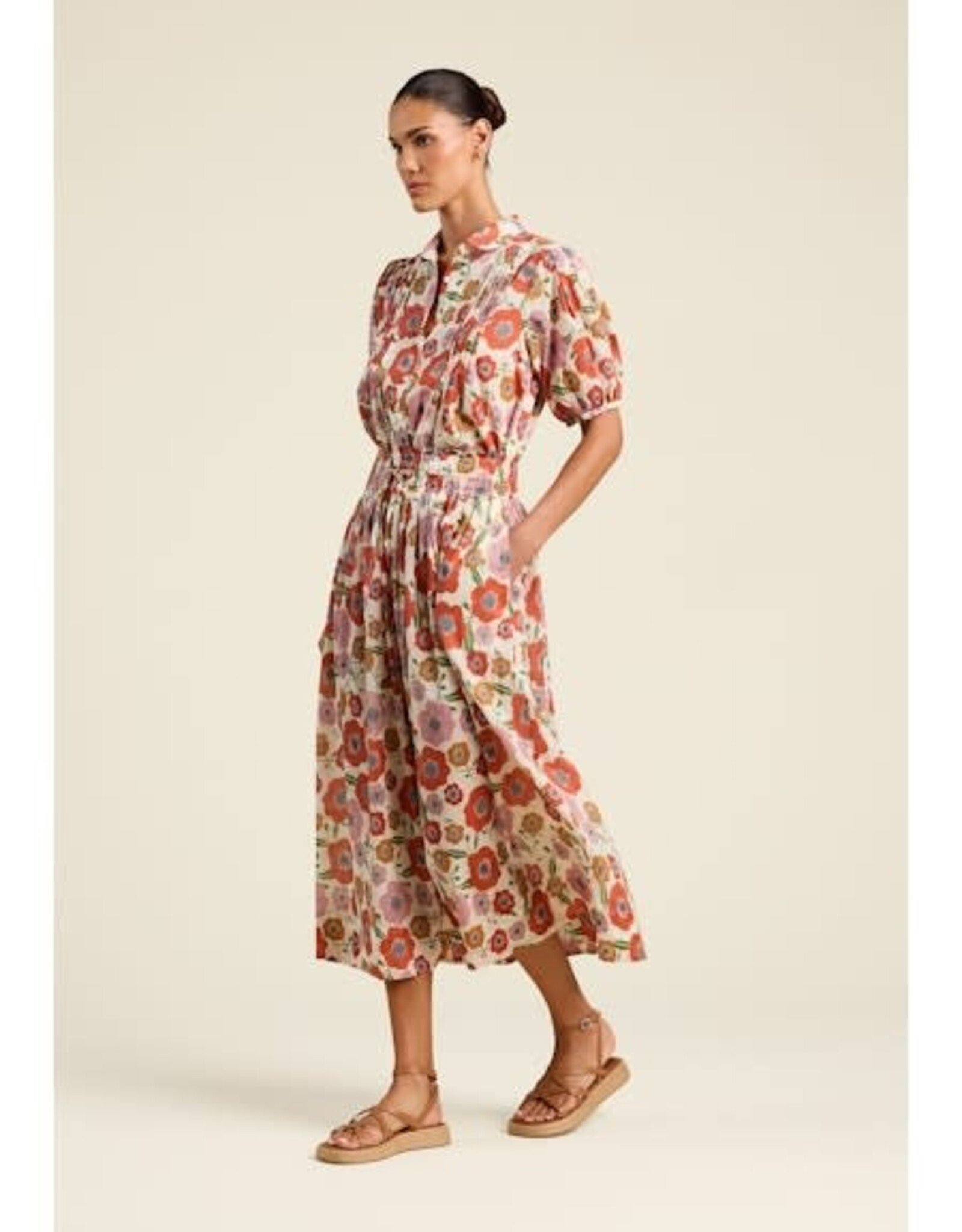 Trovata Birds of Paradis Bianca Skirt Poppy Costa