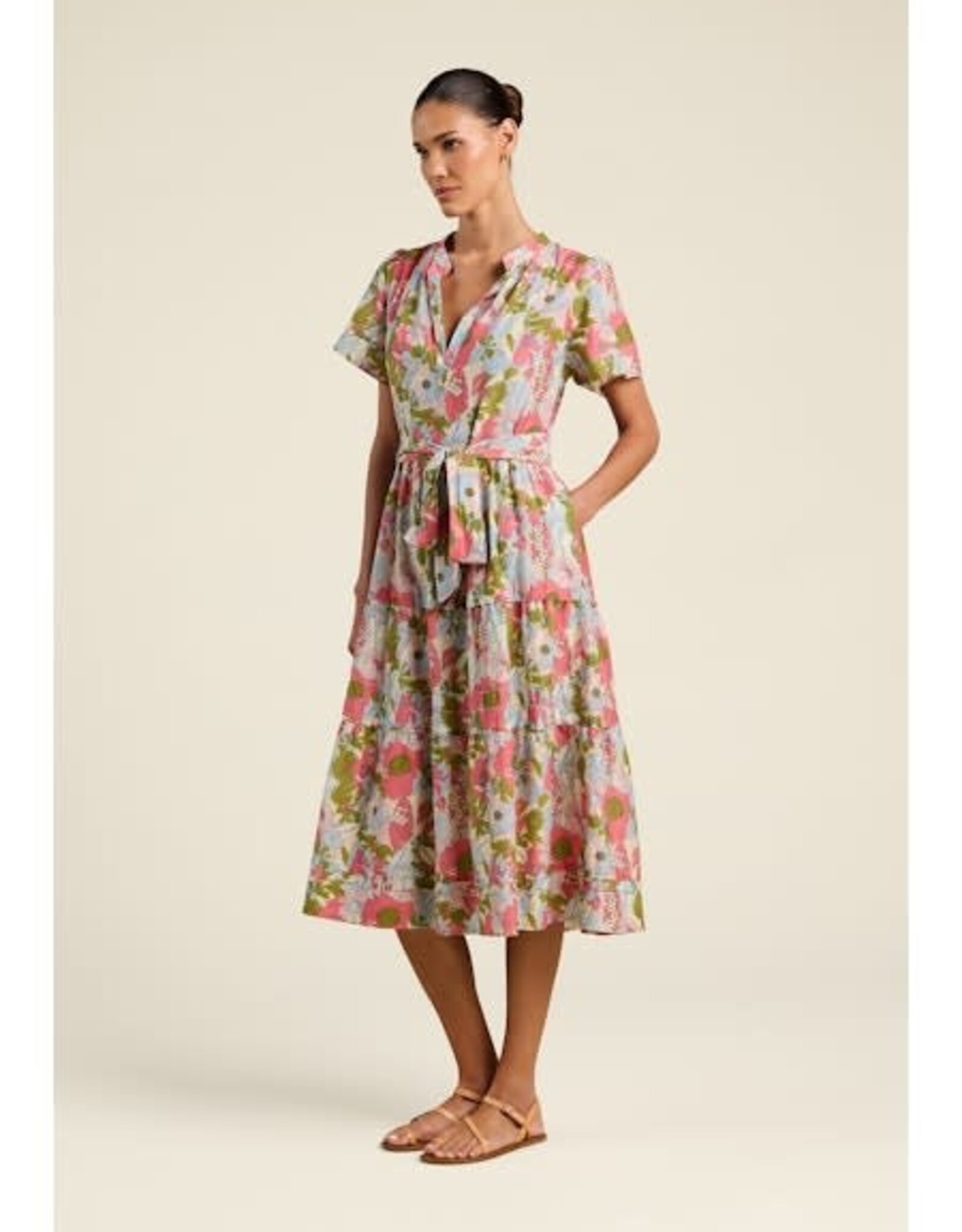 Trovata Birds of Paradis Luana Dress Tarsila Bloom