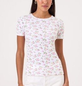 Goldie tees S/S POINTELLE TEE