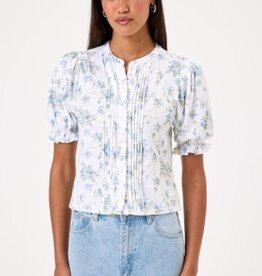 Goldie tees S/S PIN TUCK BLOUSE
