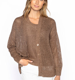 Kinross Lurex Cardigan and Tank