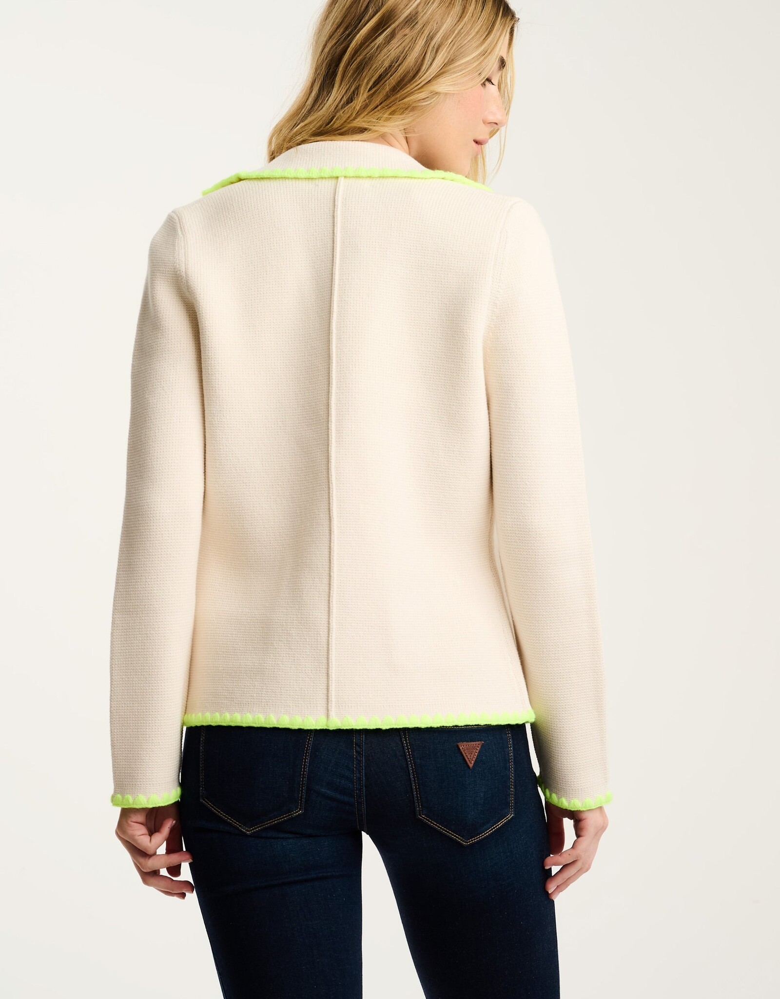 Lisa Todd Stitchy Mix Blazer