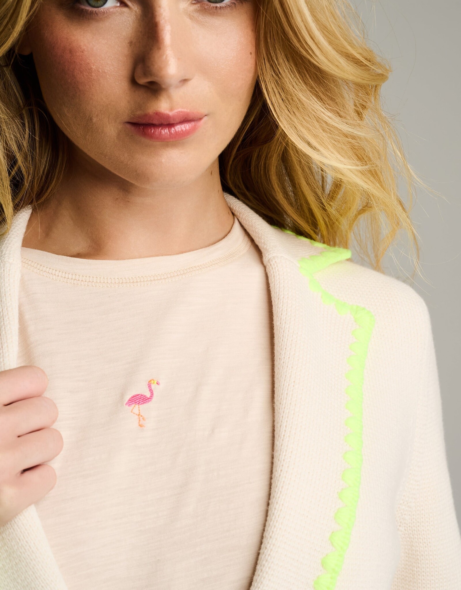 Lisa Todd Stitchy Mix Blazer