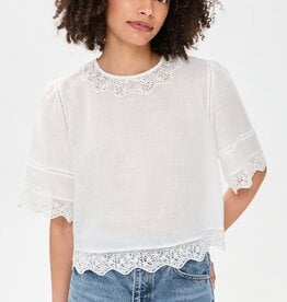 FRAME The Embroidered Top