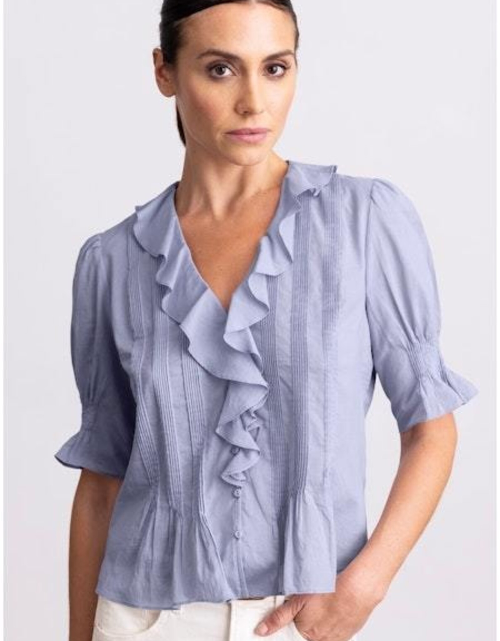 GO by GO SILK Go Oh So Romantic Blouse