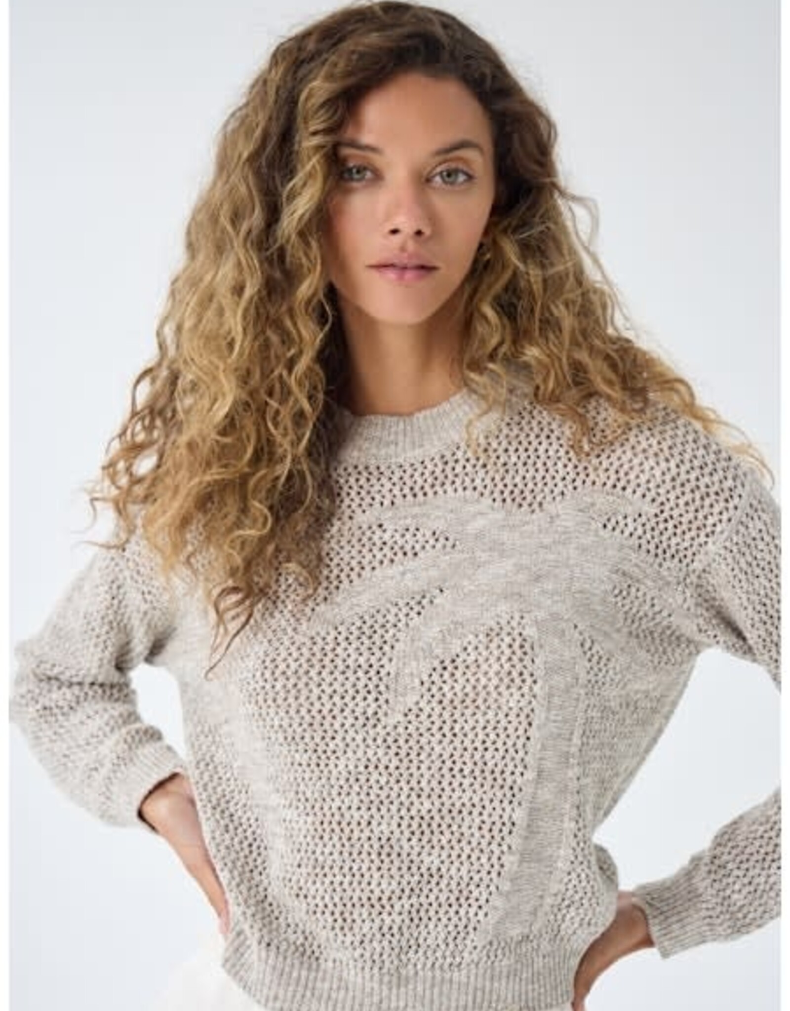 Autumn Cashmere Palm Tree Crew