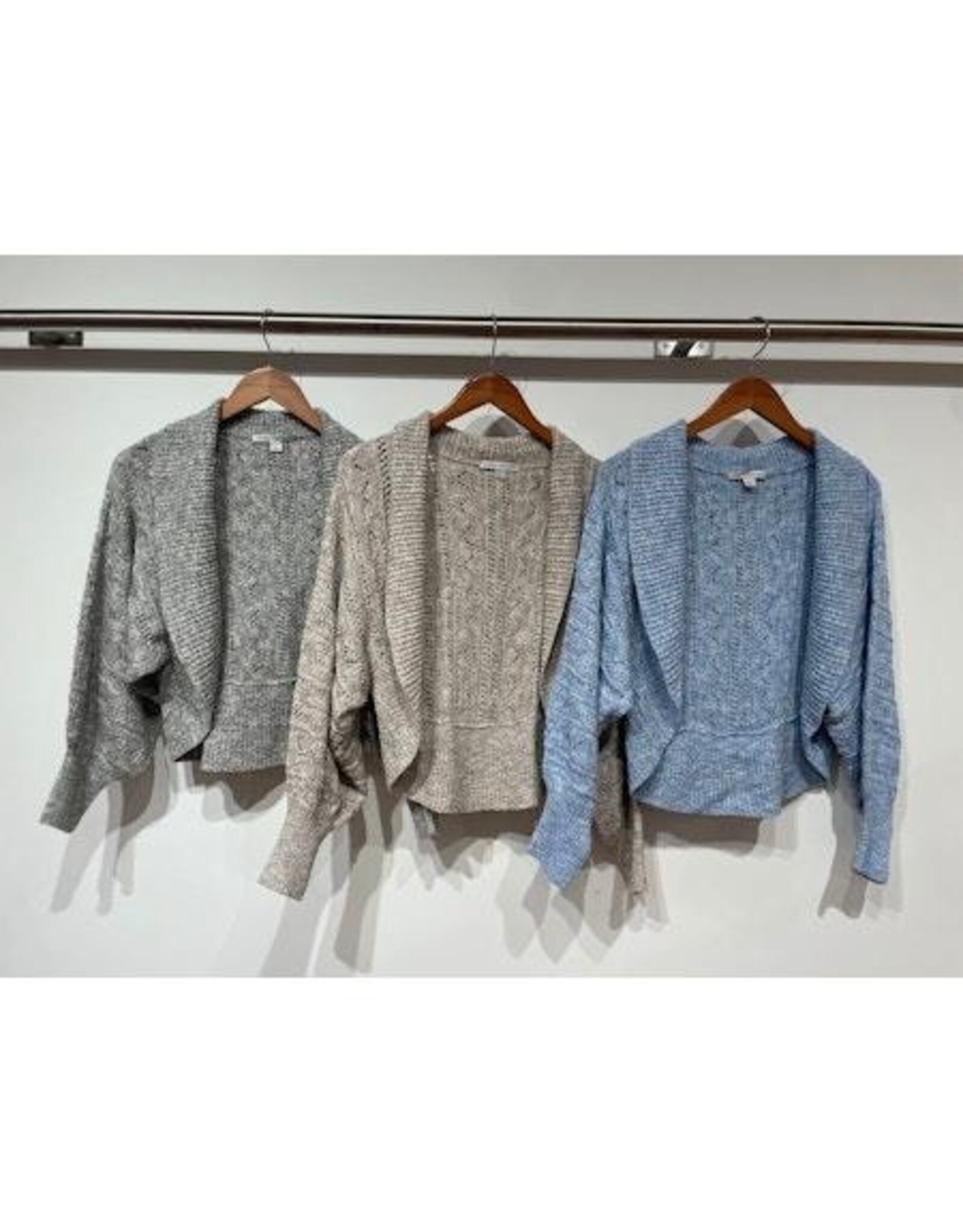 Autumn Cashmere Pointelle Cocoon Shrug