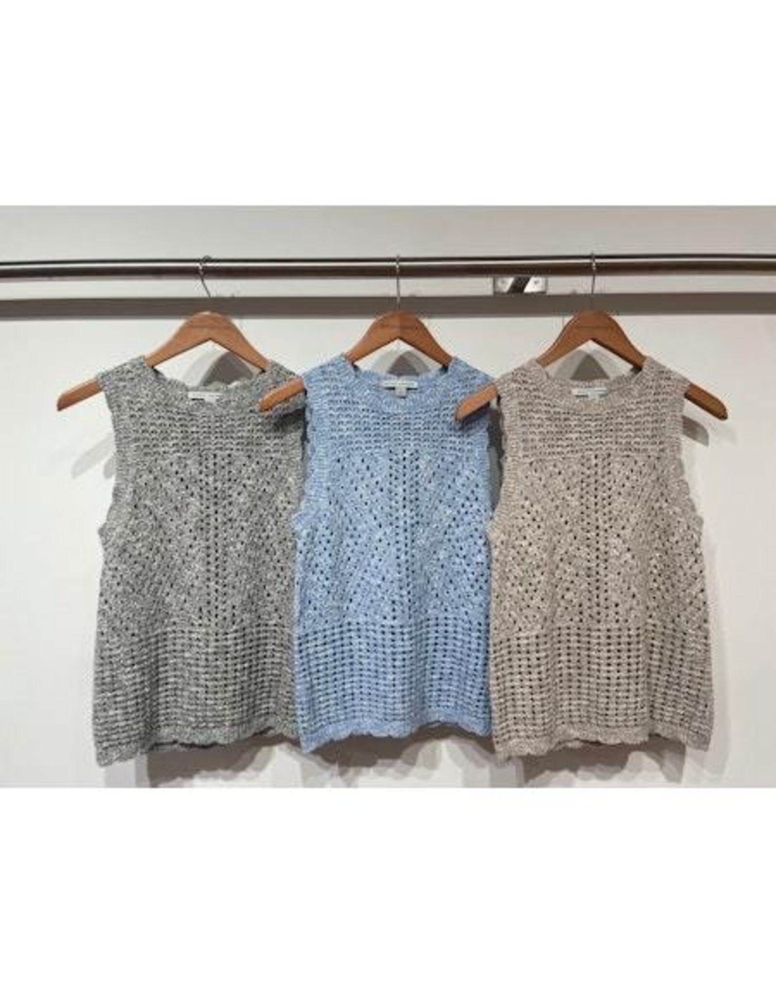 Autumn Cashmere Pointelle Tank