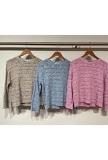 Autumn Cashmere Pointelle Crew