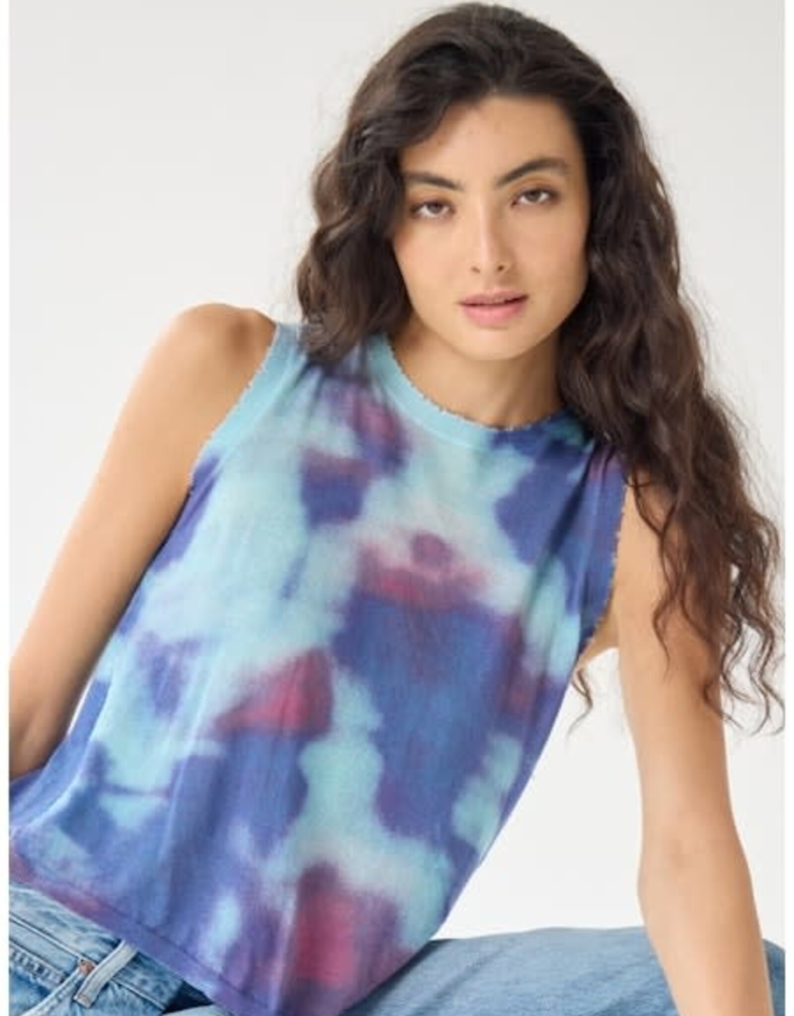 Autumn Cashmere Blotch Muscle Tee