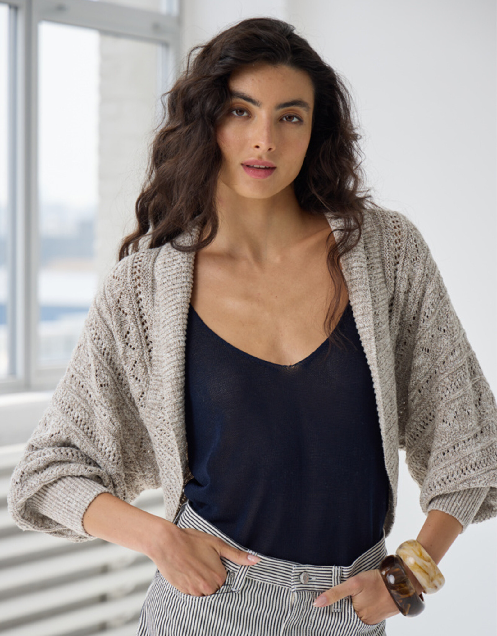 Autumn Cashmere Pointelle Tank