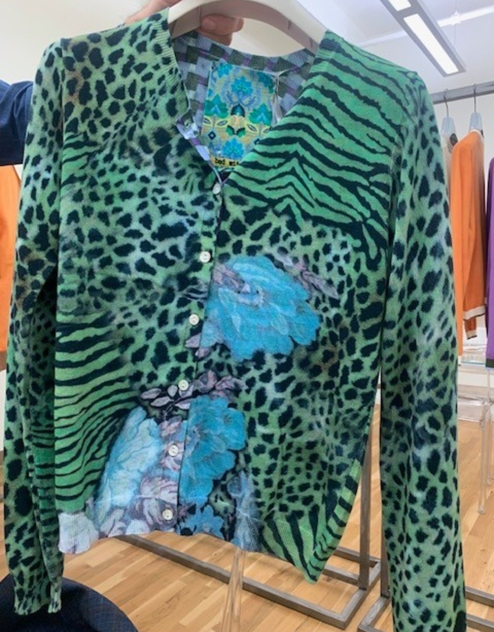 In Bed With You Reversible Print Cardigan YB05D