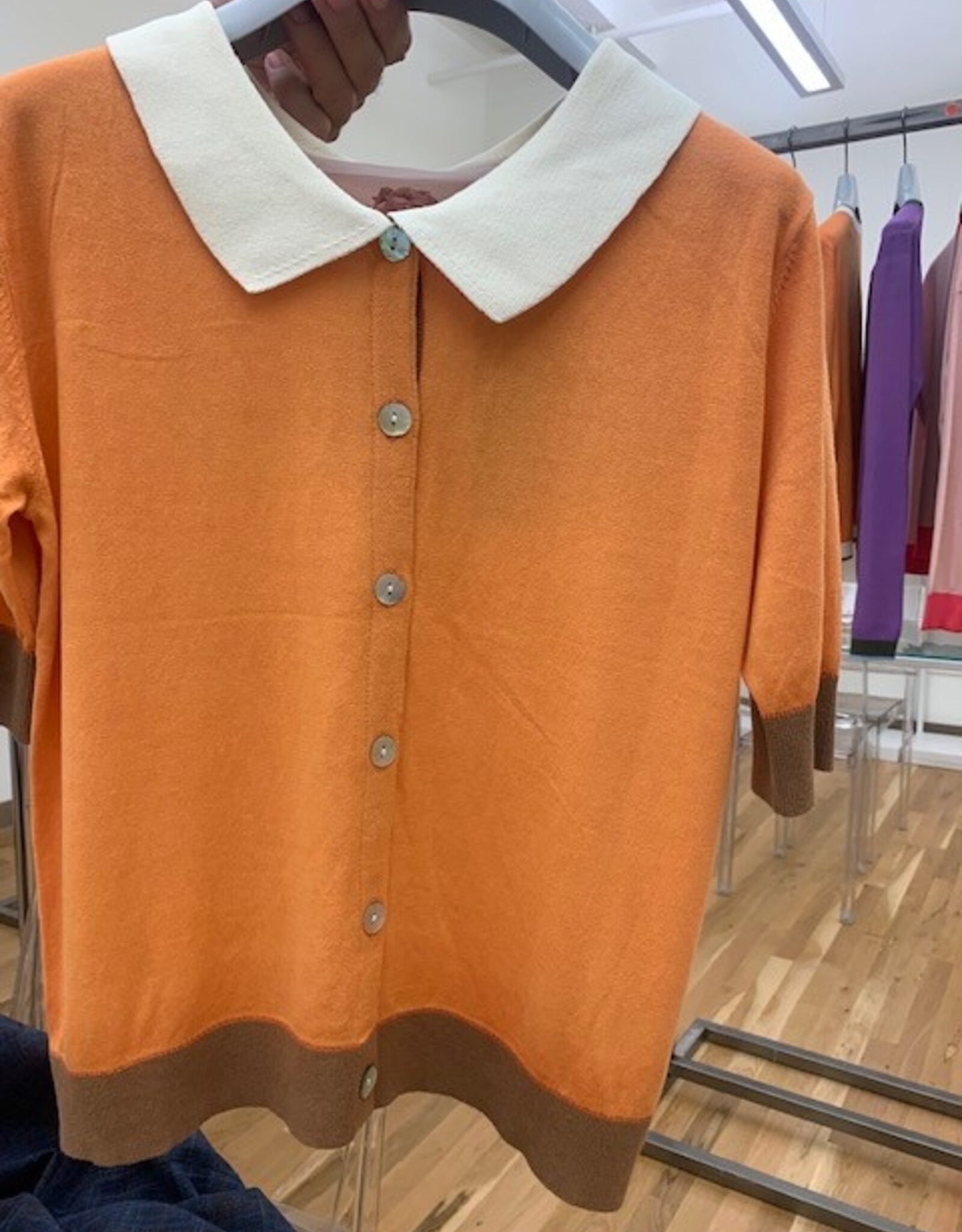 In Bed With You S/S Polo Top YB22U