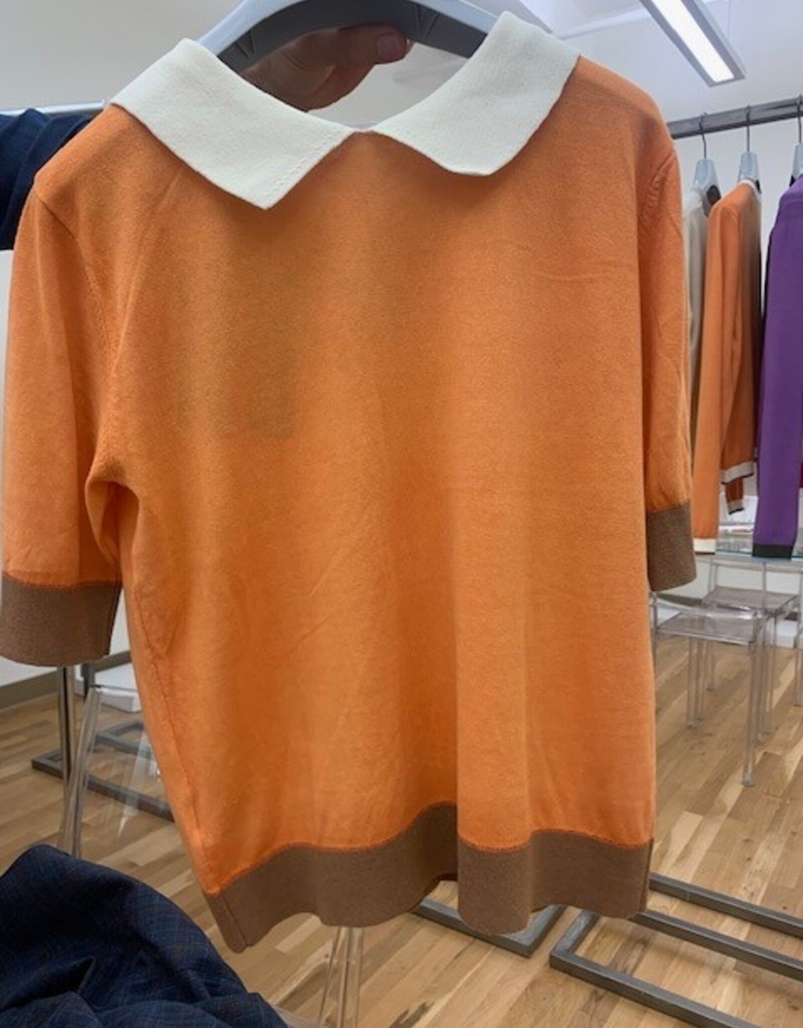 In Bed With You S/S Polo Top YB22U