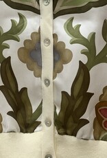 In Bed With You YB37 Cardigan w/Silk Print front