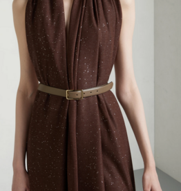 Kangra Deep Brown Sparkle Wrap