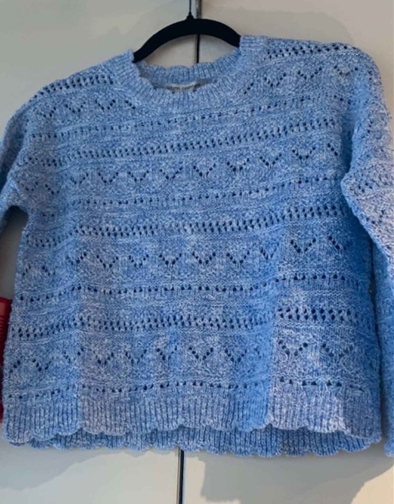 Autumn Cashmere Pointelle Crew