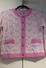 Autumn Cashmere Contrast Banded Cardi/Jacket