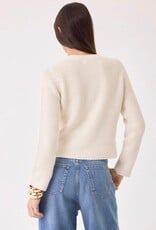 Majestic Filatures Organic Cotton Knit Crew Cardi