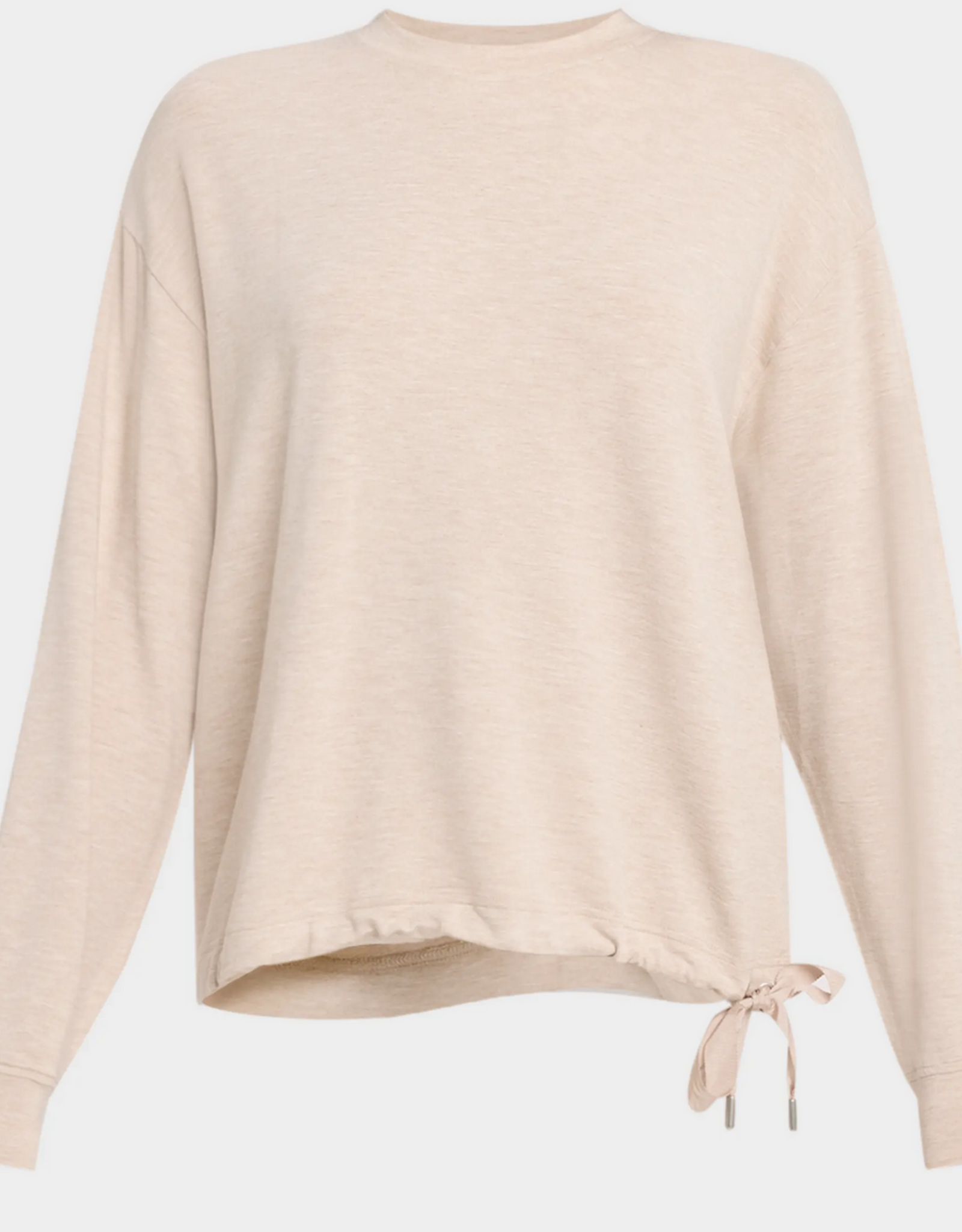 Majestic Filatures French Terry L/S Crewneck w/Grosgrain Tie