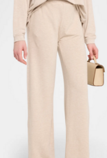 Majestic Filatures French Terry Zip Front Hoodie w/Grosgrain Tie