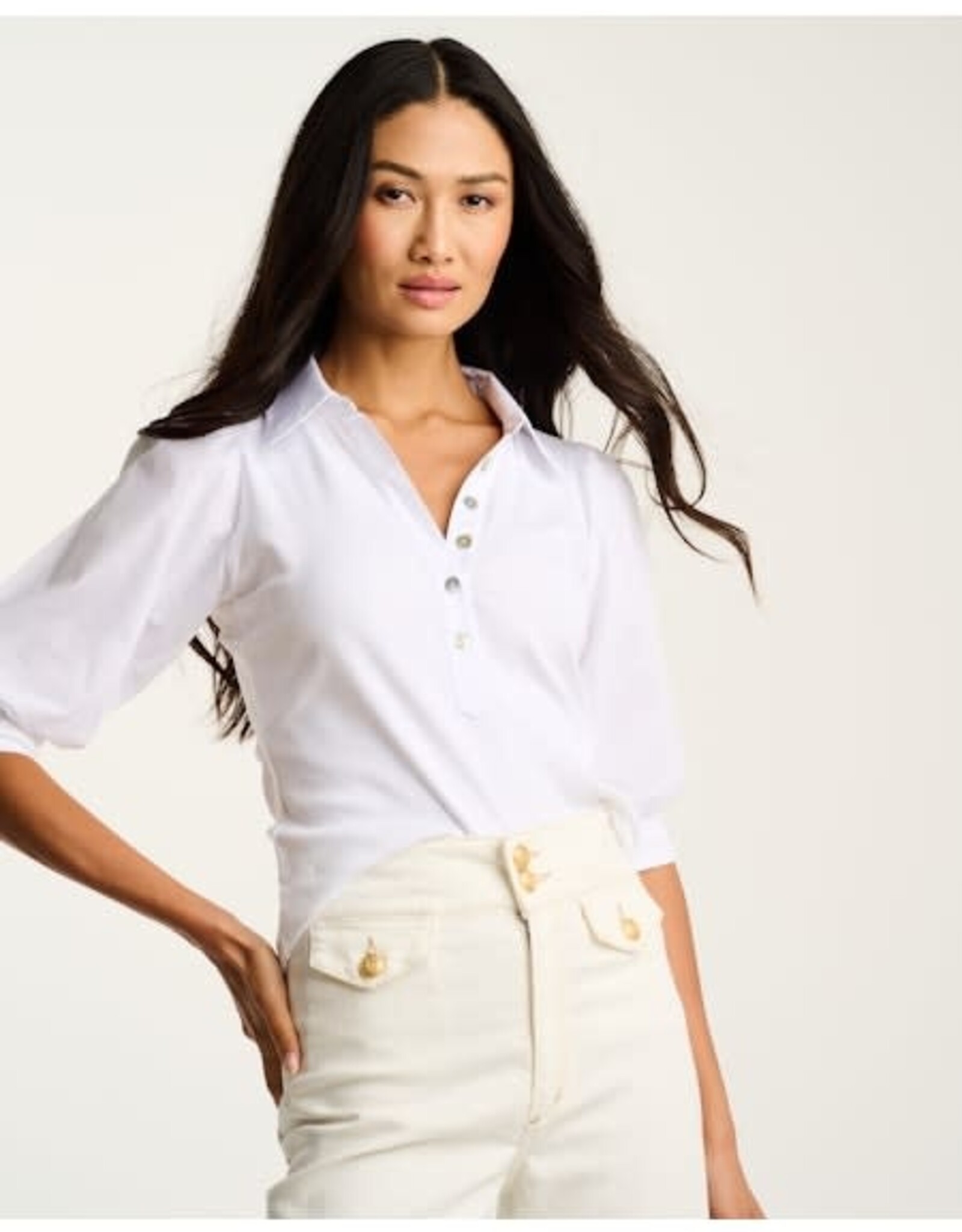 Lisa Todd Pure Rib Collet Top