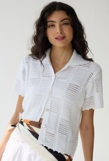 Autumn Cashmere Patchwork Stitch Shirt