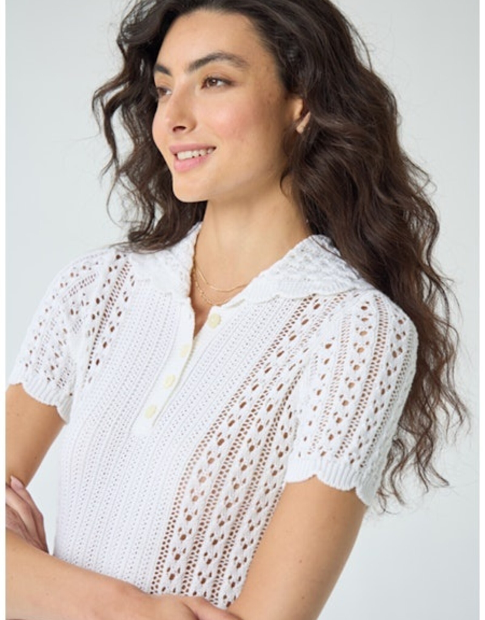 Autumn Cashmere Scallop Edge Cotton Card