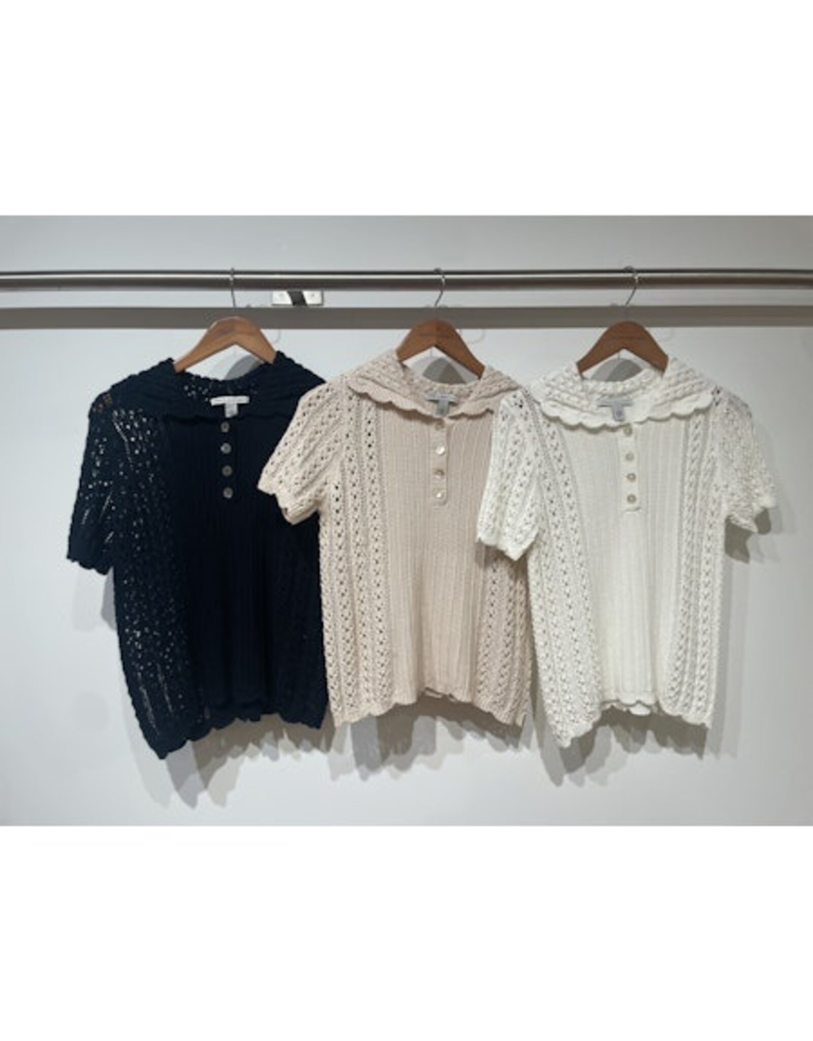 Autumn Cashmere Scallop Edge Cotton Card