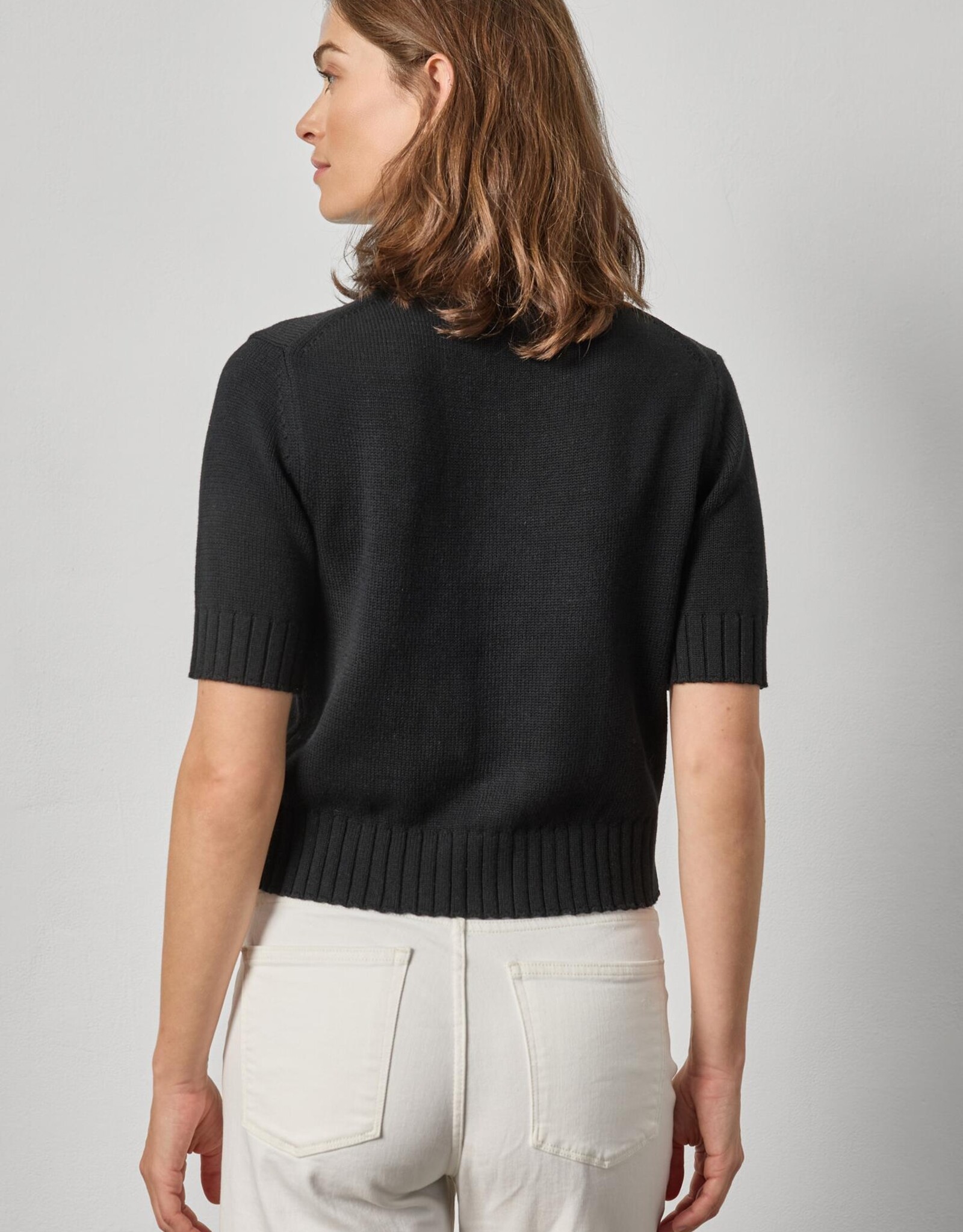 Lilla P Elbow Sleeve Cardi