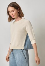 Lilla P Elbow Sleeve Top