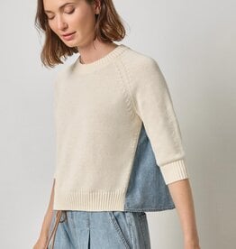 Lilla P Elbow Sleeve Top