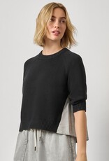 Lilla P Elbow Sleeve Top