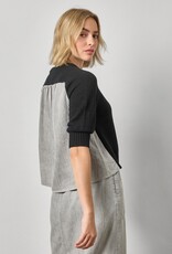 Lilla P Elbow Sleeve Top