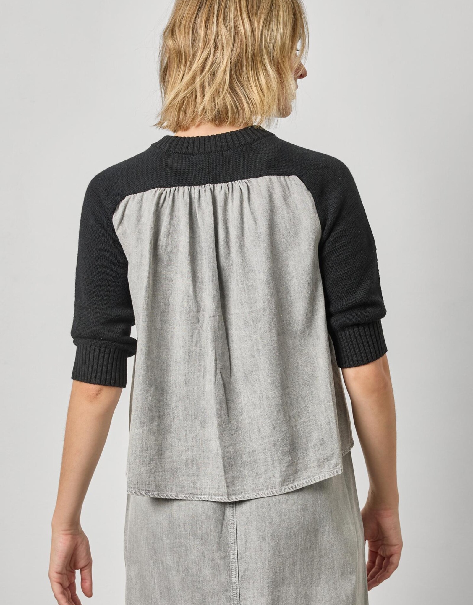 Lilla P Elbow Sleeve Top