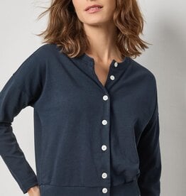 Lilla P Rib Trim Cardi
