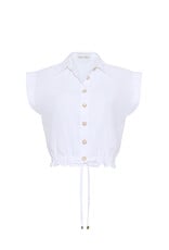 Cara Cara Octavia Top White