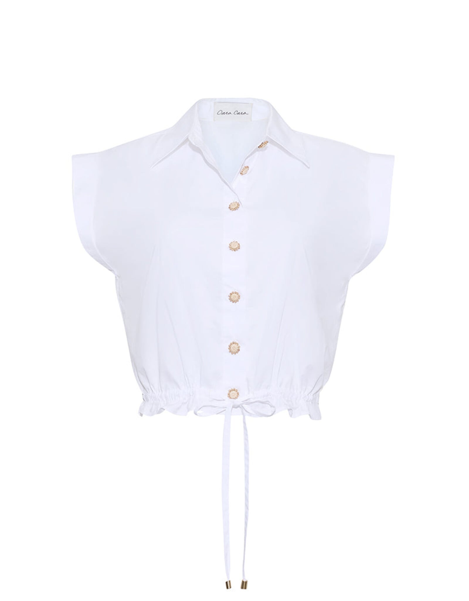 Cara Cara Octavia Top White