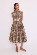 Cara Cara Octavia Dress Palm Paisley