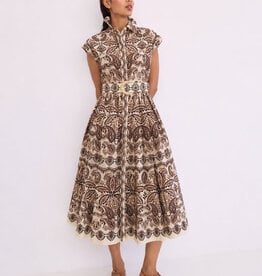 Cara Cara Octavia Dress Palm Paisley