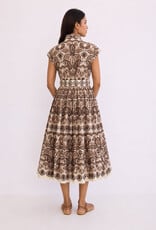 Cara Cara Octavia Dress Palm Paisley