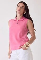 Majestic Filatures ExtraFine Cashmere Sleeveless Polo