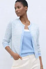 White + Warren Boucle Cardigan