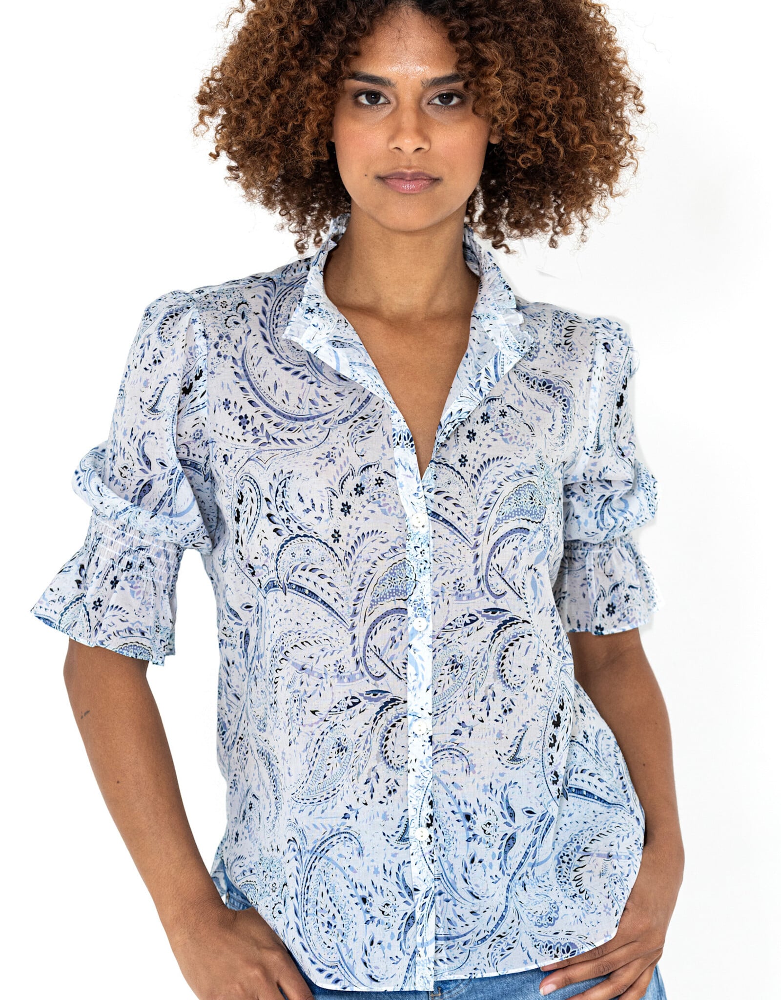 GO by GO SILK GO Hannah Shirt