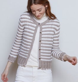 Autumn Cashmere Scallop Edge Jacket