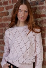 Autumn Cashmere Diamond Stitch Crew
