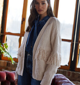 Autumn Cashmere Fringe Cardi