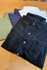 Elliott Lauren L/S  Button Front Tee W/Collar